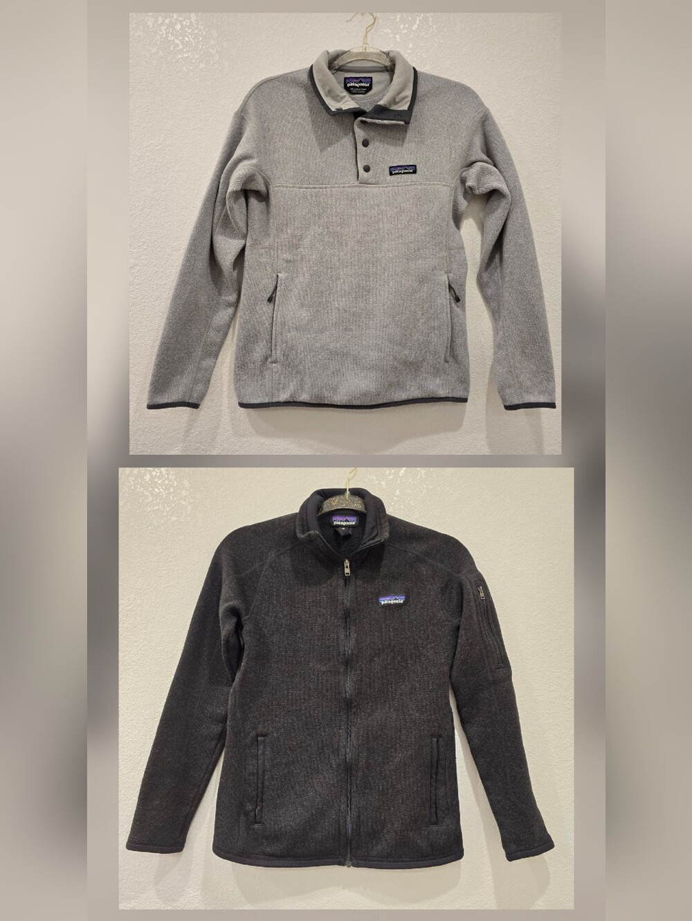 Patagonia 2 Lightweight Better Sweater Marsupial Fleece Full Zip Black